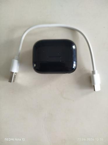 беспроводной наушник: Qulaqcıq. İşləkdi. USB də var. Qara rəngdədi — 3