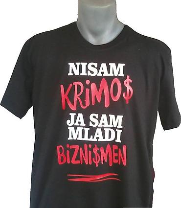 Majice: Majce sa jednostranom stampom odrasli 1050 decu 1050 Obostrana stampa — 10