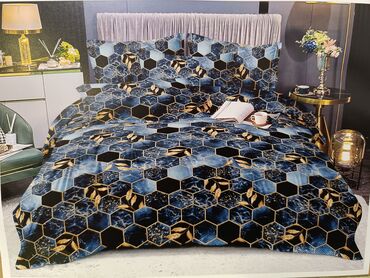 Posteljina: Bračna, Pamučni saten, bоја - Šareno, Turska — 10