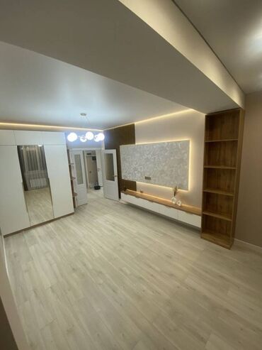квартира долгосрочное кызыл аскер: 1 комната, 43 м², Элитка, 7 этаж, Дизайнерский ремонт