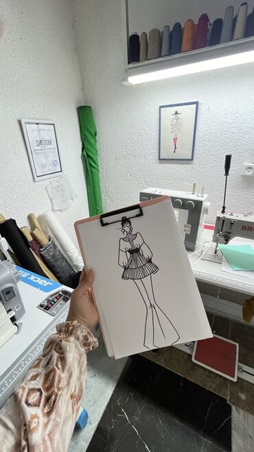 Швея: Пошив под ключ Эскиз модели, Разработка лекал, Пошив образца О.Т.К — 5