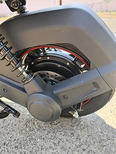 turbo az oka ucuz: Elektrik skuter – Volt Biker Motor: 1000W ​Batareya: 60V 20Ah Litiyum — 7