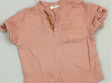 Koszulka, Zara, 6-9 m, stan - Dobry