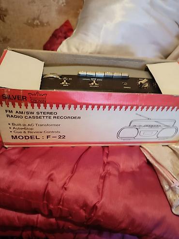 mp 3 player: SILVER Crown F-22 – FM/AM/SW stereo radio-kasetçalar Xüsusiyyətlər: - — 2