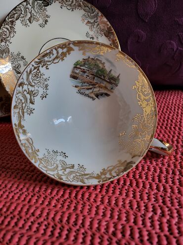 Stare vaze i dekor: Set nov iz 60,70ih. god.,rucni rad HB Hassenpflug Austrija,Bec — 7