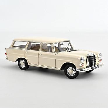 odece: Mercedes-Benz 200 Universal (W110) 1966 – Cream – Norev 🚗🤍 Norev — 1