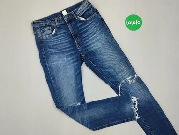 Jeans S (EU 36), condition - Perfect, pattern - Monochromatic, color - Blue