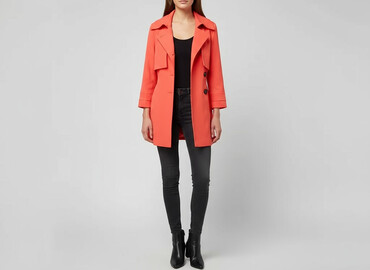 kurtka winylowa zara: F&F, Trencz damski, rozmiar L