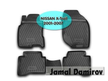 sederek masin aksesuarlari: Nissan x-trail 2001-2007 üçün poliuretan ayaqaltilar novli̇ne 🚙🚒