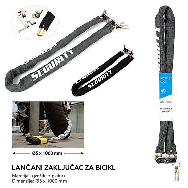 KMT Lančana brava sa platnenom navlakom 2001252-A Sigurnosna lančana