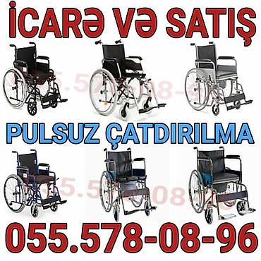 tibbi araba: Məhsul: Manuel əlil arabaları – icarə və satış Təsvir: - Müxtəlif — 1