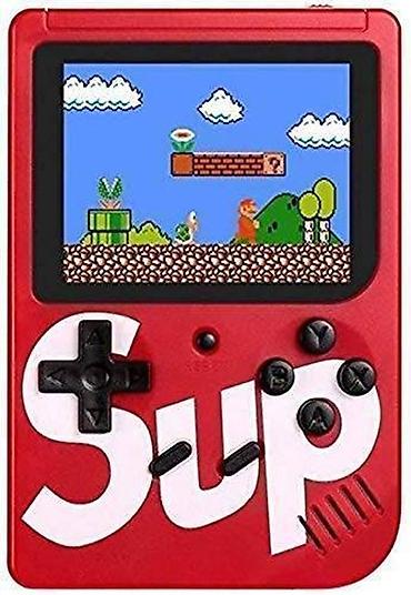 boki igrice: Game Boy sa 400 igrica u crvenoj boji Odlična konzola koja će vas — 1