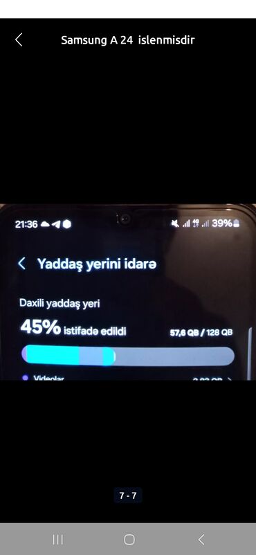 samsung a9 qiymeti: Samsung Galaxy A24 4G, 128 GB, rəng - Qara, İki sim kartlı