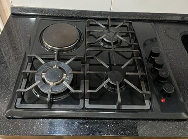 işlənmiş pecler: Плита Газовая, Встраиваемая, 4 конфорки, Б/у