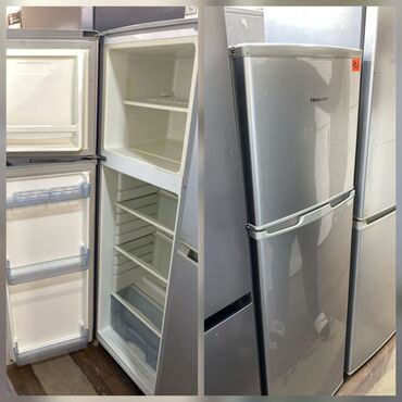 Кухонные комбайны и измельчители: 2 двери Hisense Холодильник Продажа, цвет - Серебристый