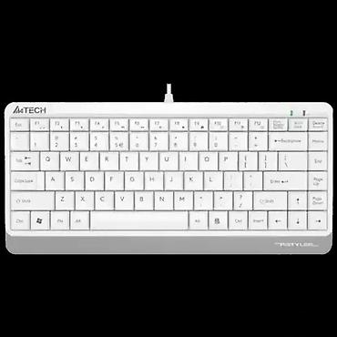 Tastature: A4Tech KV-300H Mini USB tastatura – bela - Kompaktna “mini” tastatura — 4