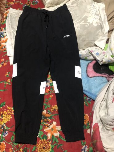 брюки хулиганы мужские: Мужские брюки, M (EU 38), Li-Ning, Новый, цвет - Черный, Самовывоз, Бесплатная доставка, Платная доставка