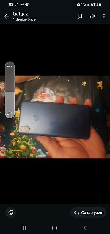 Samsung: Samsung Galaxy A10s, 32 GB, rəng - Mavi, Barmaq izi — 1