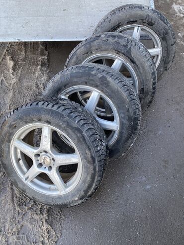 диск на нексию: Дөңгөлөктөр монтажда 225 / 60 / R 17, Winter stud, Комплект, Жол тандабастар (АТ/МТ), Куйма, тешиктери - 5
