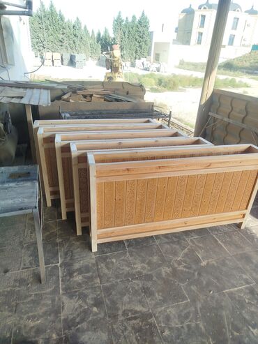 Bitkilər üçün dibçəklər: Taxta dipçəklər Bir başa sexdən.Sex qiymətinə. ♦️Endrim 2025 ☀️🌤️🌨️❄️ — 3