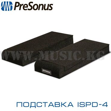 колонки для музыки: Подставка для студийных мониторов Presonus ISPD-4 Изоляционные