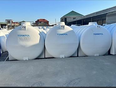 Baklar və çənlər: Türkpol 5000 Lt plastik su çəni - Həcm: 5000 litr - Material: Yüksək — 4