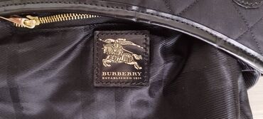 Άλλα: Μαύρη τσάντα ώμου Burberry. Πολυεστέρας με δερμάτινα στοιχεία. Χωρίς — 4