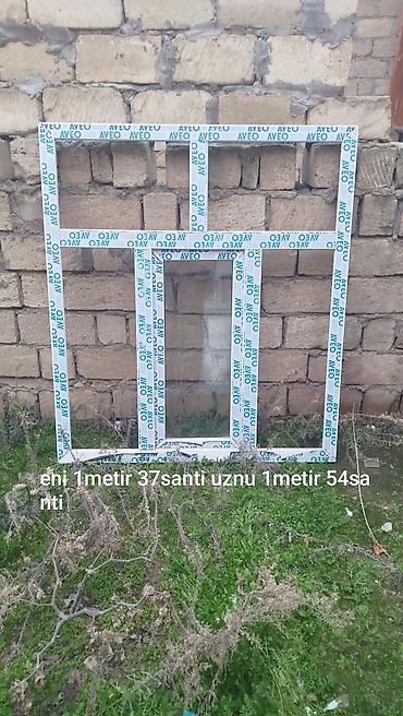 asma tavan hamam: PVC pəncərə çərçivələri – AVEO profilli - Material: PVC (AVEO — 1