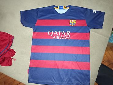Kompleti: FC Barcelona dres 14/15 decu– zvanična majica (sezona sa Qatar — 3