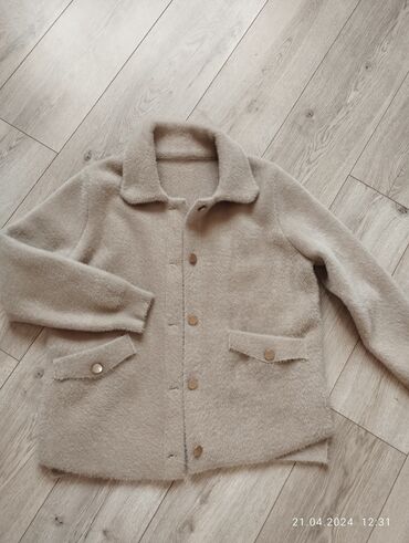 пальто из альпаки турция цена: Кардиган альпака! размер 46-48