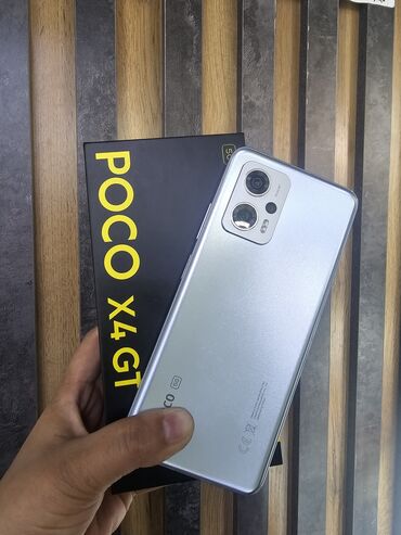 Xiaomi: Poco X4 GT, Б/у, 256 ГБ, цвет - Голубой, В рассрочку, 2 SIM