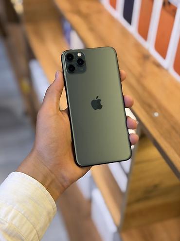 Apple iPhone: IPhone 11 Pro, Б/у, 64 ГБ, Зеленый, Коробка, 100 % — 11