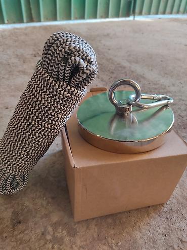 Канцтовары: ПОИСКОВЫЙ МАГНИТ Неодимовый магнит 140 мм в комплекте веревка — 8