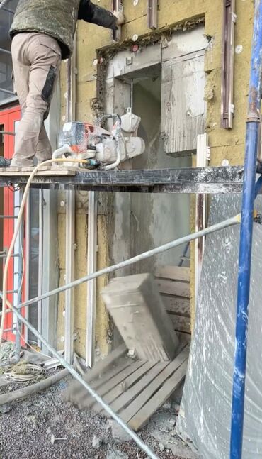 Digər tikinti xidmətləri: Beton kəsilməsi və deşilməsi xidməti - Beton kesimi beton kesen beton