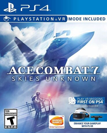 PS4 (Sony Playstation 4): Ps4 ace combat 7 VR oyun