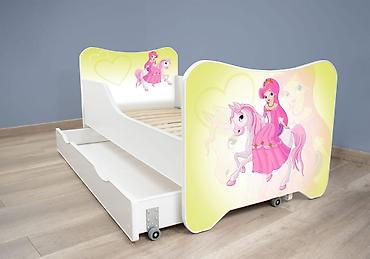 ccc papuce: Dečiji krevet za devojčice 160x80 cm Happy Kitty + Fioka Pony - — 1