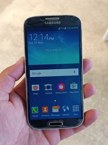 samsung e400: Samsung Galaxy S4, 32 GB, rəng - Qara, Sensor