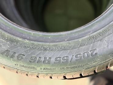avs model 5: 205/55/16 4 шт комплект Новый фирма Kumho Корея год 2020 — 3