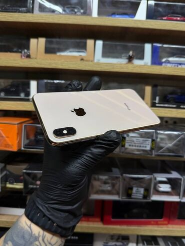 Apple iPhone: IPhone Xs Max, Б/у, 64 ГБ, Matte Gold, 74 % — 10