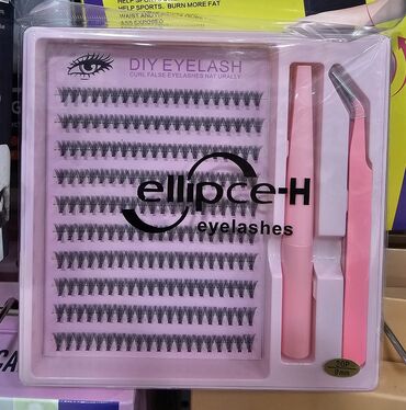 Kosmetika dəstləri: Ellipce-H DIY Eyelash – fərdi dəstəli süni kiprik seti temu kirpiklər — 10