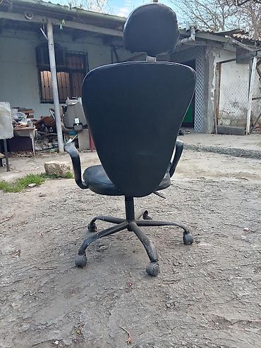 Ofis mebeli: Yeni, Təkərli, Qolları tənzimlənir, Süni dəri — 2