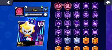 burunc: Brawl Stars hesabı – “Galya” - Kuboklar: 36 499 - Səviyyə (profil) — 2