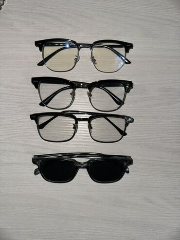 Для зрения очки: Набор из 4 пар очков в классическом стиле browline/wayfarer. Состав