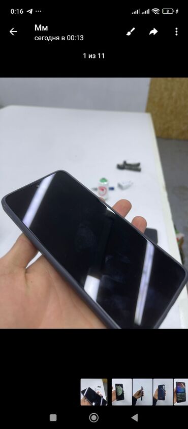 Redmi: Redmi, Redmi Note 13, Б/у, 256 ГБ, цвет - Черный, 2 SIM — 1