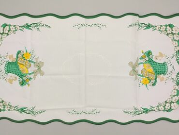 Textile: PL - Tablecloth 95 x 45, color - White, condition - Very good