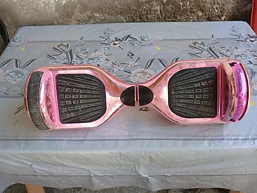 Giroskuterlər: Öz-özünə balanslaşdırılan elektrik skuter (hoverboard) – çəhrayı xrom — 2