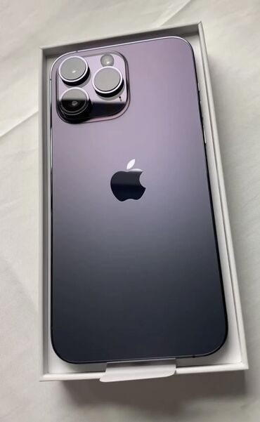 мобильные телефоны редми 8: IPhone 14 Pro, Колдонулган, 128 ГБ, Deep Purple, Кулакчындар, Заряддоочу түзүлүш, Коргоочу айнек, 87 %