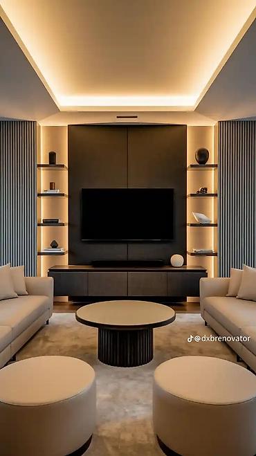 Работы по обшивке: Панельные стены и встроенные решения под ключ для интерьера - Дизайн — 29