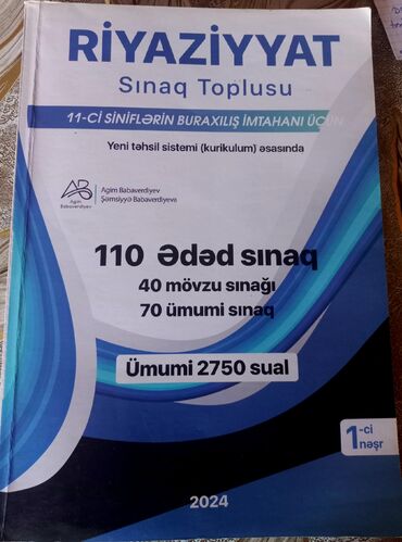 evalar vitamin c: Agim Babaverdiyev - 110 sınaq Təptəzədir. Cavabları belə üstündədir
