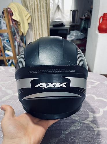 Шлемы: Продаю шлем полноразмерный мотоциклетный шлем с затемнённым визором — 5